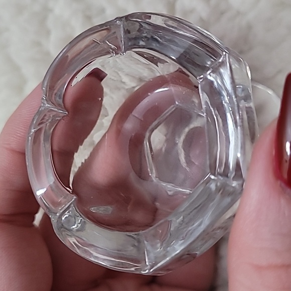 Vintage Set of 3 Heisey Plain Panel Recessed Salt Dips - Picture 11 of 15